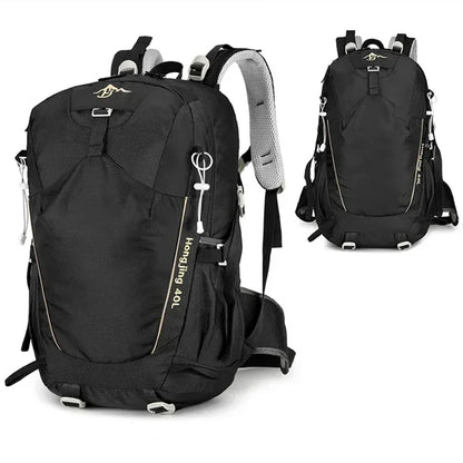 40L Climbing Backpack Large Capacity Outdoor Sports Camping Bag Hiking Mountaineering Waterproof Lightweight Travel Rucksack bag