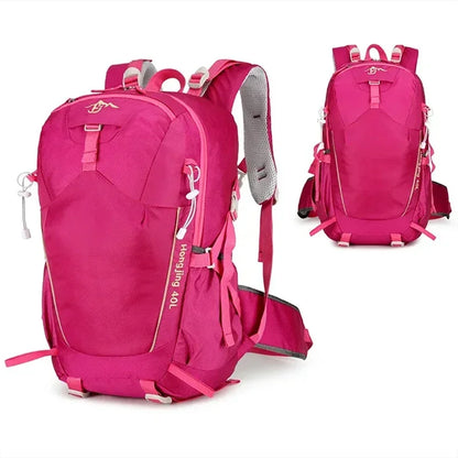 40L Climbing Backpack Large Capacity Outdoor Sports Camping Bag Hiking Mountaineering Waterproof Lightweight Travel Rucksack bag
