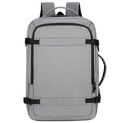 40L Expandable USB Travel Backpack, Flight Approved Carry on Bags for Airplanes,Water Resistant Durable 17-inch backpack men
