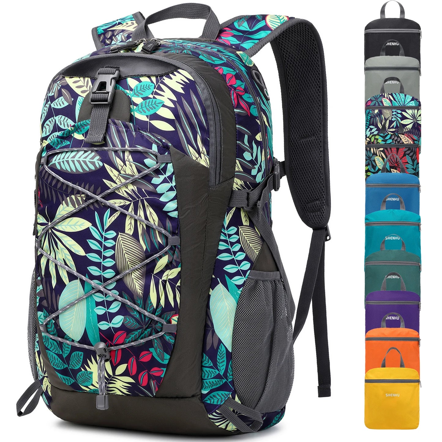 40L Hiking Backpack Lightweight Daypack Waterproof Travel Camping Backpack for Men Women Sport Packable