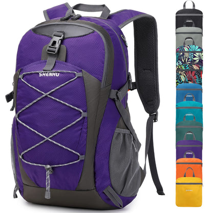 40L Hiking Backpack Lightweight Daypack Waterproof Travel Camping Backpack for Men Women Sport Packable