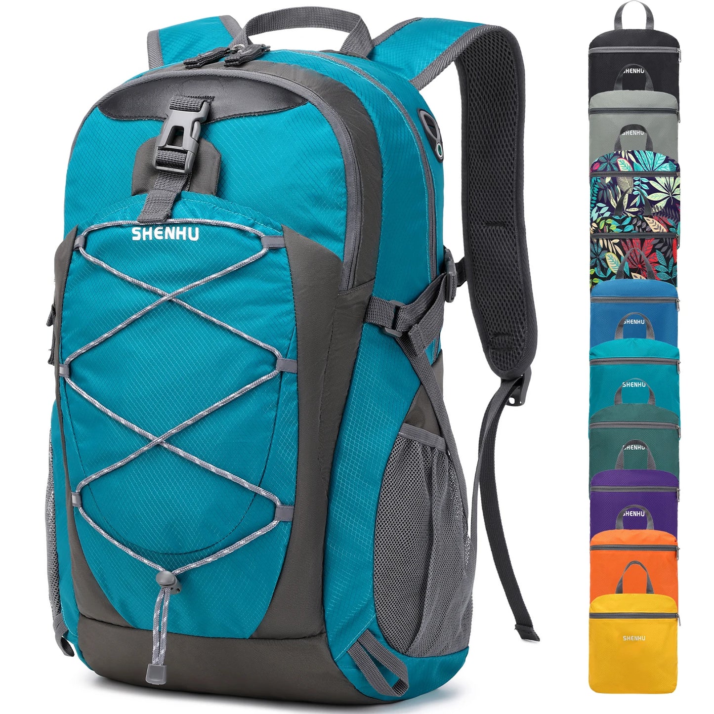 40L Hiking Backpack Lightweight Daypack Waterproof Travel Camping Backpack for Men Women Sport Packable