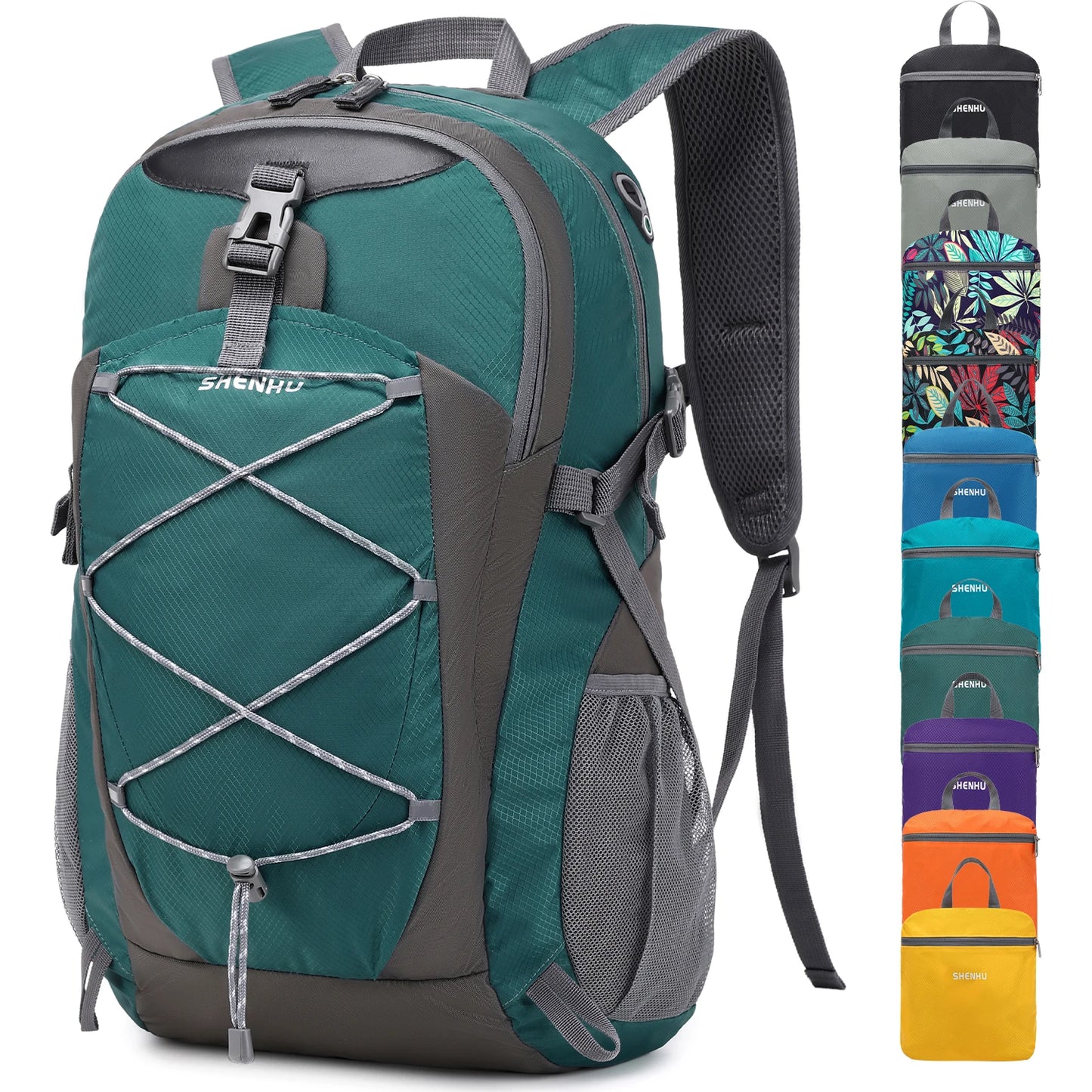 40L Hiking Backpack Lightweight Daypack Waterproof Travel Camping Backpack for Men Women Sport Packable