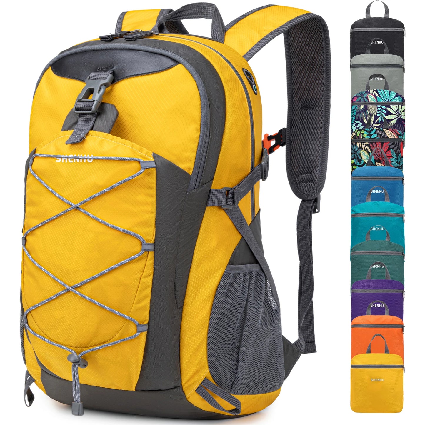 40L Hiking Backpack Lightweight Daypack Waterproof Travel Camping Backpack for Men Women Sport Packable