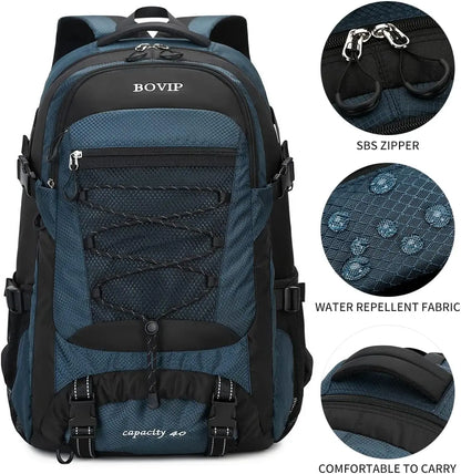 40L Hiking Backpack Waterproof Lightweight Daypack Travel Sports Camping Backpack for Men Women