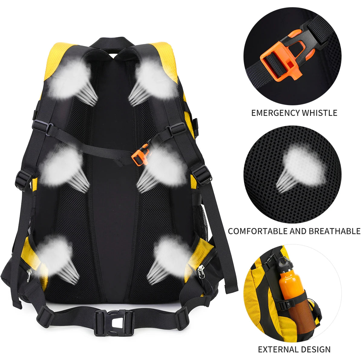 40L Hiking Backpack Waterproof Lightweight Daypack Travel Sports Camping Backpack for Men Women