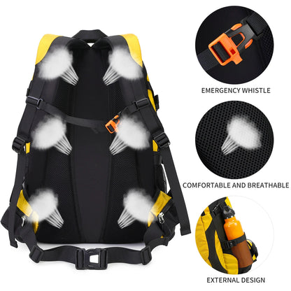40L Hiking Backpack Waterproof Lightweight Daypack Travel Sports Camping Backpack for Men Women