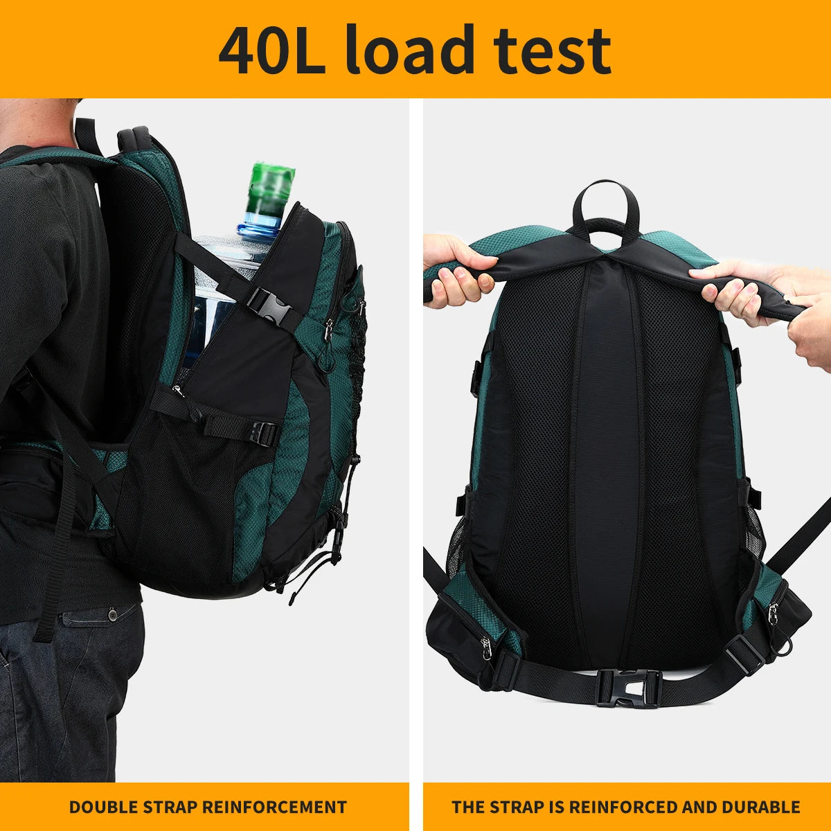40L Hiking Backpack Waterproof Lightweight Daypack Travel Sports Camping Backpack for Men Women