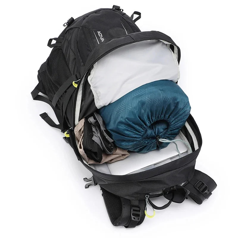 40L Men Unisex Outdoor Hiking Backpack Travel Sports Pack Fishing Bag Climbing Camping Rucksack For Male Women Female