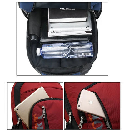 40L Men‘s’ Outdoor Hiking Travel Climbing Rucksack School Bags Pack Sports Bag Camping Backpack For Male Female Women