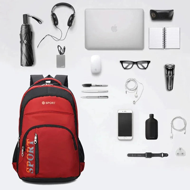 40L Men‘s’ Outdoor Hiking Travel Climbing Rucksack School Bags Pack Sports Bag Camping Backpack For Male Female Women