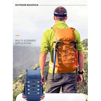 40L Men's Unisex Waterproof Backpack Travel Sports Bag Pack Outdoor Hiking Climbing Camping Rucksack For Male Women Female