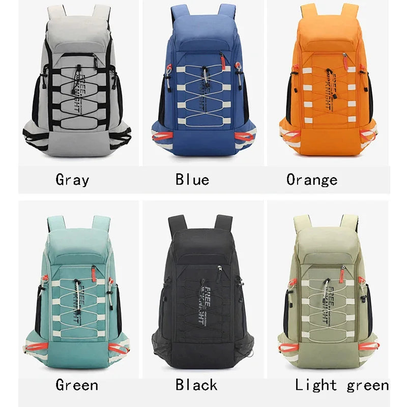 40L Men's Unisex Waterproof Backpack Travel Sports Bag Pack Outdoor Hiking Climbing Camping Rucksack For Male Women Female