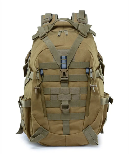 40L Outdoor Sports Backpack for men's camping Hiking backpack Reflective outdoor travel bag Molle 3P Hiking backpack bag