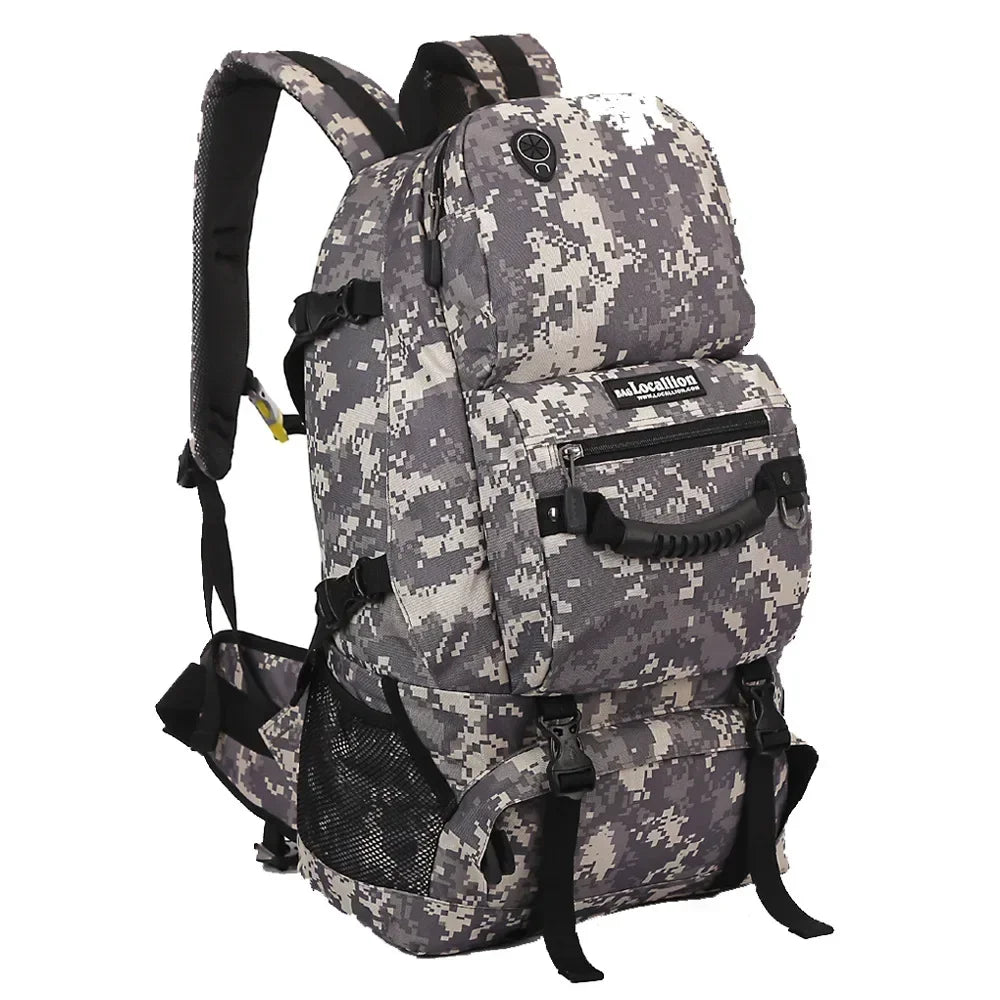40L Outdoor Waterproof Hiking Backpack Mountaineering Bags Women Men Camping Travel Bag Sport Trekking Climbing Rucksack