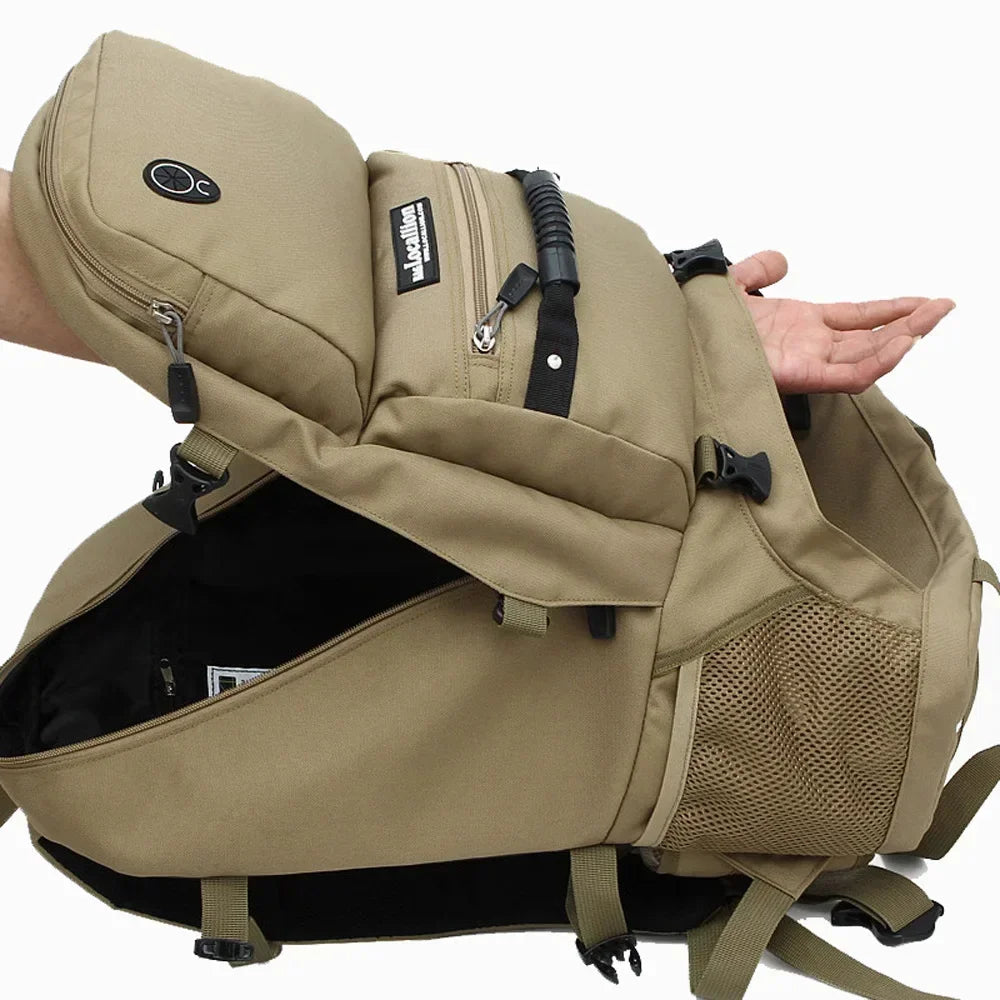 40L Outdoor Waterproof Hiking Backpack Mountaineering Bags Women Men Camping Travel Bag Sport Trekking Climbing Rucksack