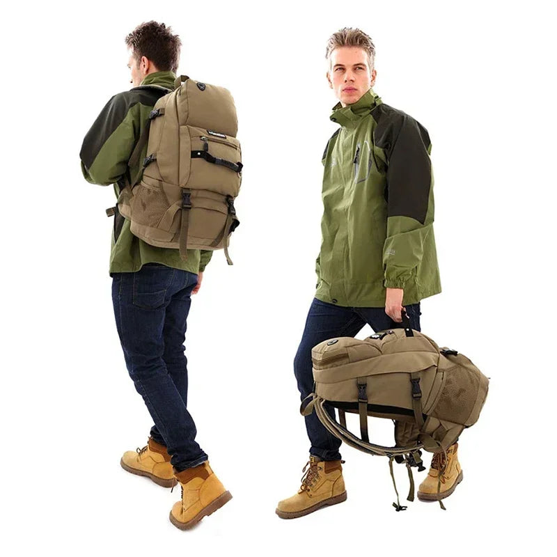 40L Outdoor Waterproof Hiking Backpack Mountaineering Bags Women Men Camping Travel Bag Sport Trekking Climbing Rucksack