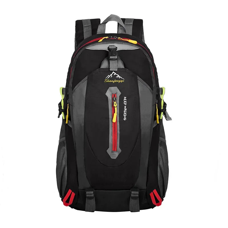 40L Unisex Men Backpack Waterproof Hiking Mountaineering Backpacks Outdoor Sports Travel Pack Camping Climbing Bag For Male 2024