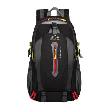 40L Unisex Men Backpack Waterproof Hiking Mountaineering Backpacks Outdoor Sports Travel Pack Camping Climbing Bag For Male 2024