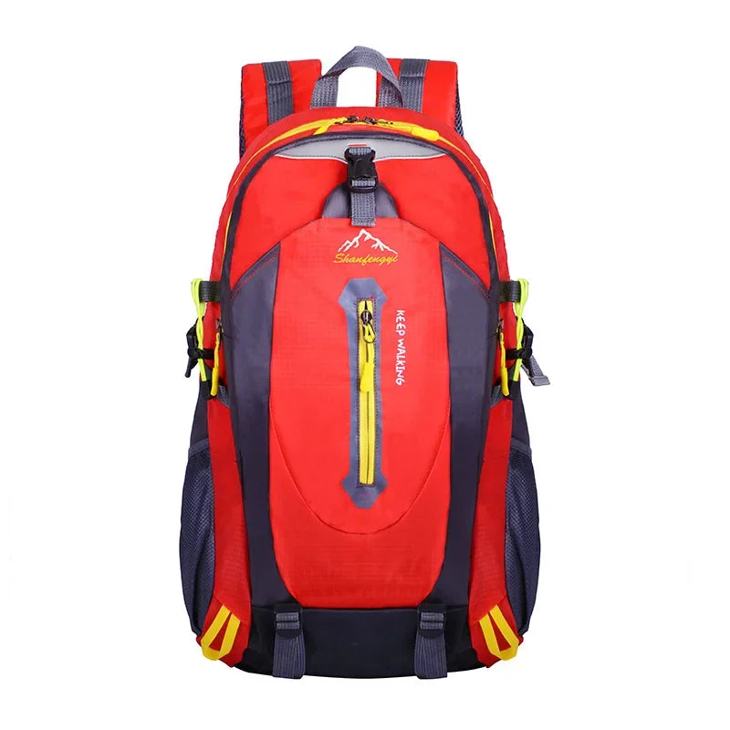 40L Unisex Men Backpack Waterproof Hiking Mountaineering Backpacks Outdoor Sports Travel Pack Camping Climbing Bag For Male 2024