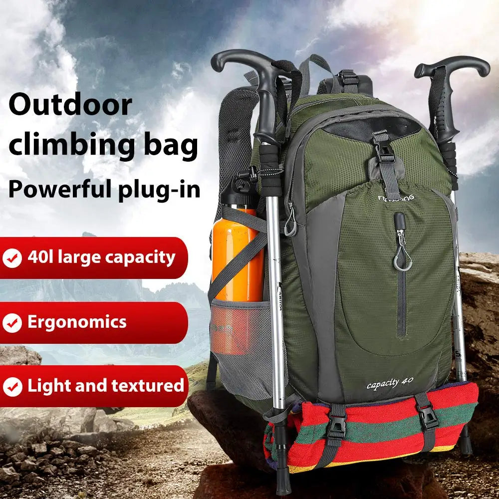 40L Waterproof Lightweight Hiking Backpack Camping Backpack Travel Backpack for Men Women