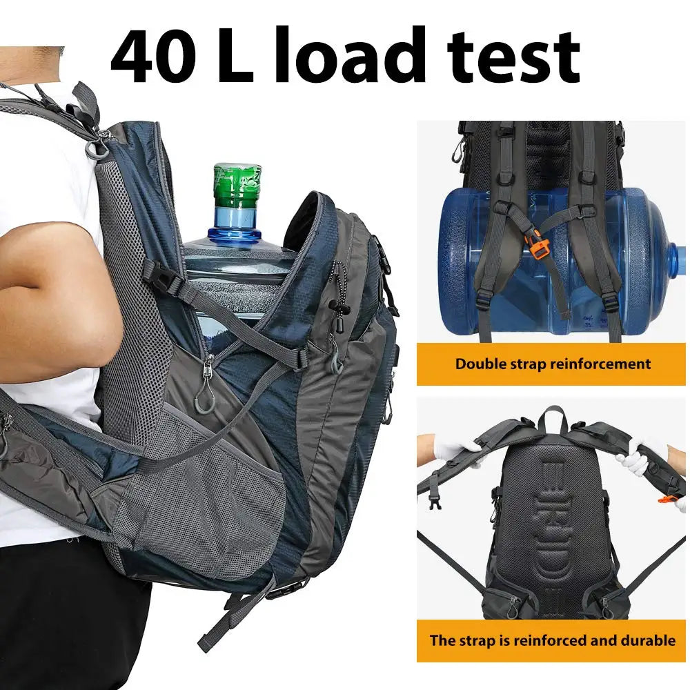 40L Waterproof Lightweight Hiking Backpack Camping Backpack Travel Backpack for Men Women