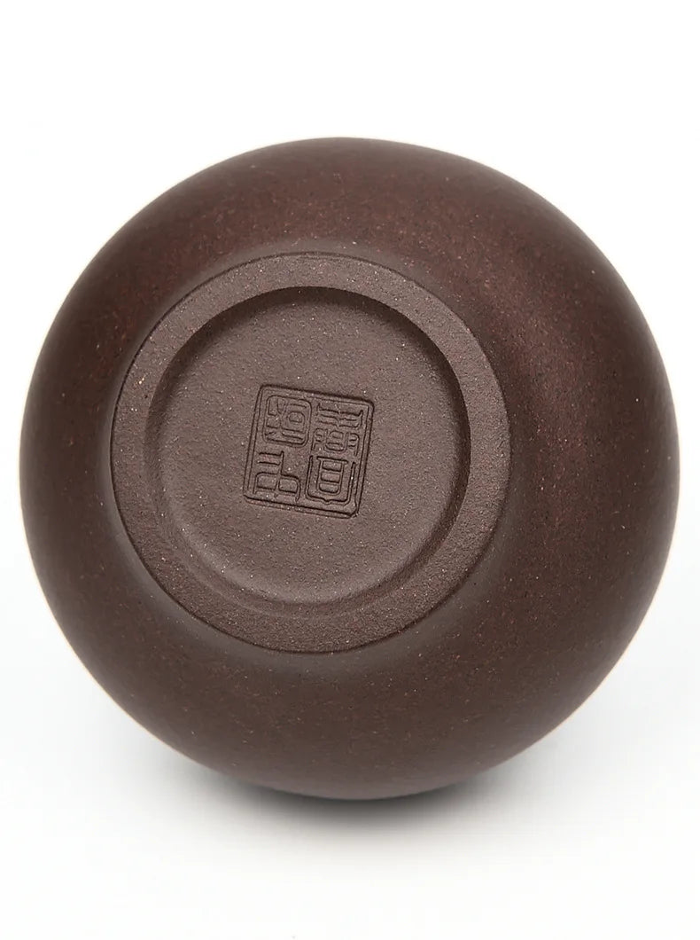 40ML Antique Purple Clay Tea Cup Chinese Portable Master Cup Household Tea Accessories Traditional Zisha Small Tea Bowl