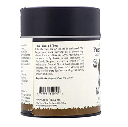 The Tao of Tea, Puer Tuocha, 4 Ounce Tin