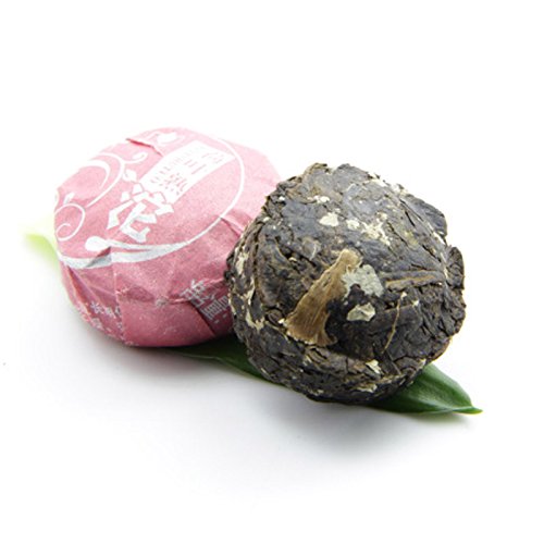 40pcs Cooked Lotus Leaf Flavor Puerh Tea - Ripe(Shu) Mini Tea Tuo Cha -Yunnan Shou Pu-erh Tea-Compressed Pu erh Tea
