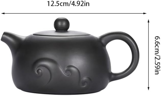 Teapot Zisha Pot Original Mine Old Purple Mud Office Household Teapot Zhuni Xishi Pot Tea Set Teapot Set (A)