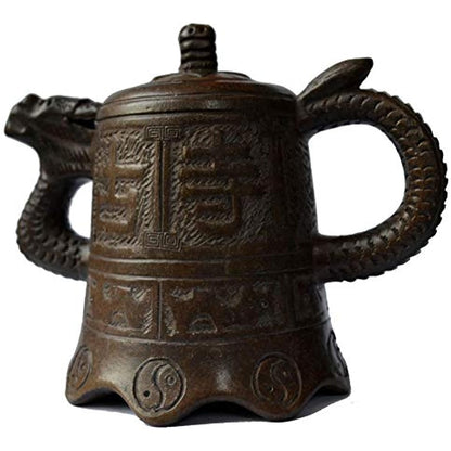 Teapot 12oz/360ml Yixing Zisha tea pots dragon classic Temple