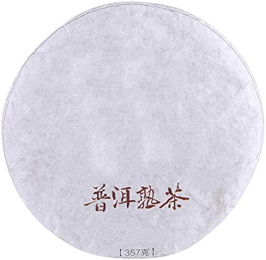 Chinese Pu Erh Tea Round Classic Pu'er Tea Cake Chinese Yunnan Famous Pu Erh Health Puer Cooked Tea Black Tea 357g