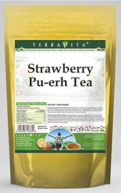 Strawberry Pu-erh Tea (50 tea bags, ZIN: 530939) - 2 Pack