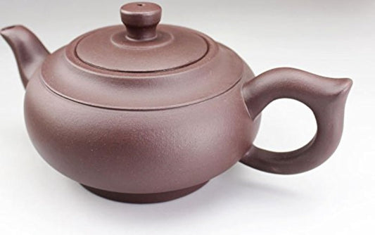 Chinese Yixing Purple Clay Handmade Gongfu Teapot Zisha Zi Ni Tea Pot 290cc (1)