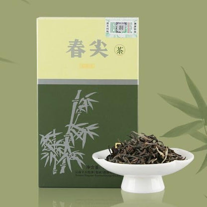 ONWILLTEA - "Spring Buds" Spring Tip First Grade Pu-erh Loose Leaf * 2022 Year Yunnan Xiaguan Raw Pu'er Tea 100g Box