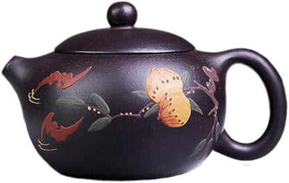 190ml Xishi Zisha teapot handmade gold black sand teapot authentic kettle tea ceremony supplies