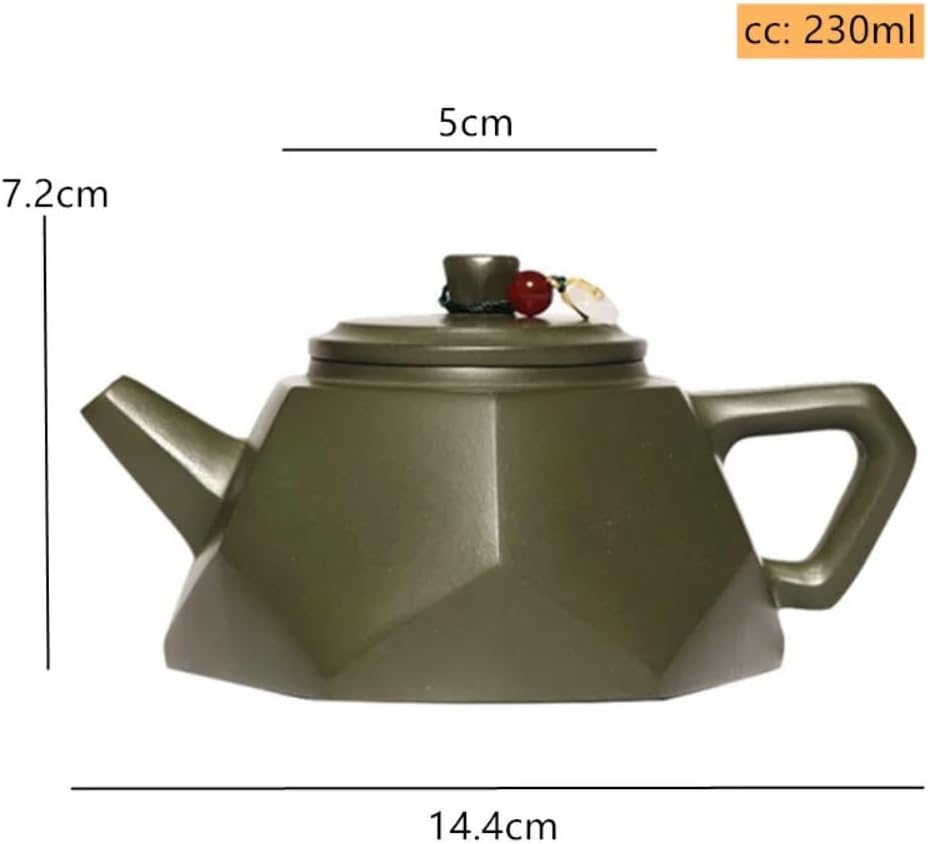 230ml Purple Clay Filter Tea Infuser Chinese Zisha Teaware Handmade Green Mud Tea Pot