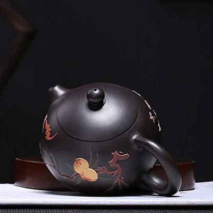 UXZDX Zisha Teapot Handmade Zisha Teapot Ore Teapot, Handmade Painted Zisha Teapot, Household Teapot