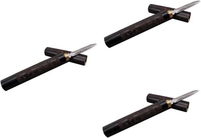 DECHOUS 2 Pcs Tea Needle Chinese Tea Ceremony Accessories Puerh Wood Ice Pick for Kitchen Ice Pick with Cover Tea Tools Tea Tool Metal Stainless Steel Tea Cake