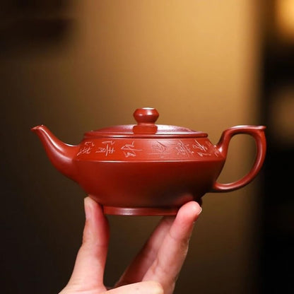 Sweden 180ml Artists Handmade Purple Clay Teapots Tea Pot Dahongpao Mud Kettle Chinese Zisha Tea Set Teaware