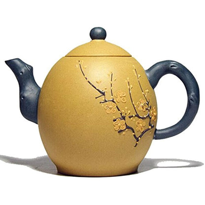 "Dragon Egg" Chinese Yixing Pure Clay Zisha Teapot Duan Ni Lv Ni Tea Pot 370cc