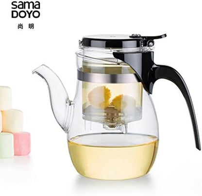Glass infusion teapot is perfect for tea, B06, teapot, Samadoyo