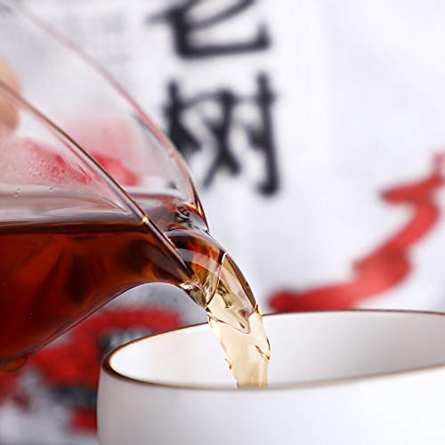 FullChea - Haiwan 2019 Shu Puerh Tea - Ripe Pu-erh Aged Black Tea - Pu Erh Tea Loose Leaf - Pu Erh From Yunnan - Increases Energy - 17.6oz/ 500g