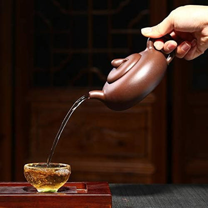 Yixing Purple Clay Teapot Chinese Handmade Kung Fu Zisha TET Set Teaware 260ml (Color : Yixing Zisha Teapot)