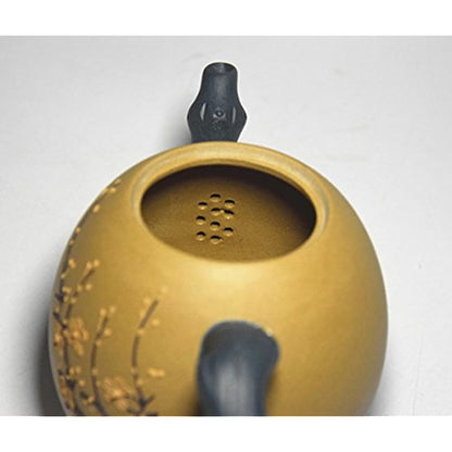 "Dragon Egg" Chinese Yixing Pure Clay Zisha Teapot Duan Ni Lv Ni Tea Pot 370cc