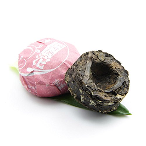 40pcs Cooked Lotus Leaf Flavor Puerh Tea - Ripe(Shu) Mini Tea Tuo Cha -Yunnan Shou Pu-erh Tea-Compressed Pu erh Tea