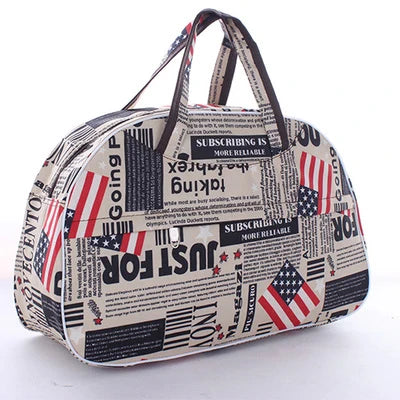 41cm*28cm*16cm Cheap Large Capacity Women Travel Bag Tote Men Luggage Duffle Bag New Flower Print Female HandBag PT1280