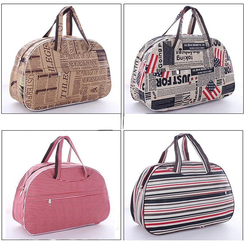 41cm*28cm*16cm Cheap Large Capacity Women Travel Bag Tote Men Luggage Duffle Bag New Flower Print Female HandBag PT1280