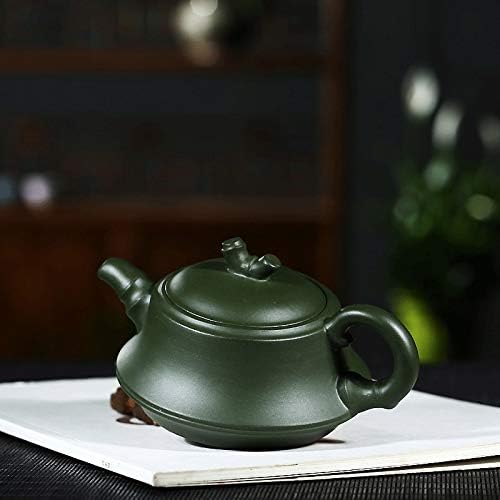 UXZDX Zisha Teapot Zisha Pot Ore Green Mud Custom Tea Set Handmade Kettle Wine Set 200ml Home Kung Fu Tea Tea Set