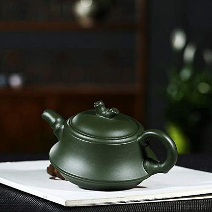 UXZDX Zisha Teapot Zisha Pot Ore Green Mud Custom Tea Set Handmade Kettle Wine Set 200ml Home Kung Fu Tea Tea Set